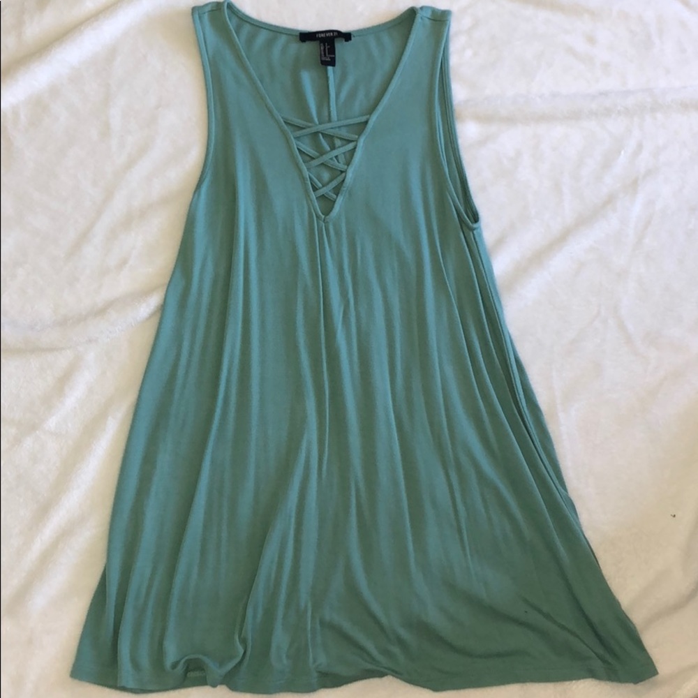 Green dress